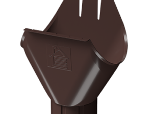 Döcke STAL PREMIUM Воронка желоба 125/90 (Шоколад 8019)