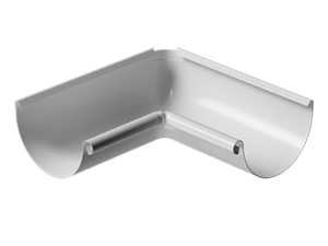 Döcke STAL PREMIUM Угол внутренний 90⁰ D125 (Пломбир 9010)