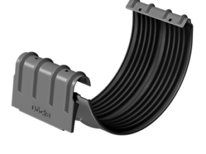 Döcke STAL PREMIUM Соединитель желобов D125 (Графит 7024)