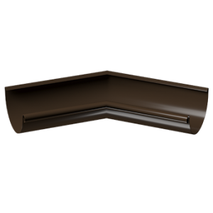 Döcke STAL PREMIUM Угол внутренний 135⁰ D125 (Каштан 8017)