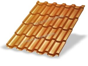 Металл Профиль М/черепица Трамонтана-S AGNETA CopperCopper 0,50сталь
