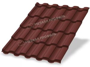 Металл Профиль М/черепица Монтекристо-X PURETAN RR29 вишня 0,50сталь