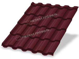 Металл Профиль М/черепица Монтекристо-X PURMAN RAL3005 красное вино 0,50сталь
