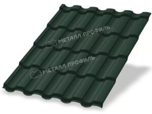 Металл Профиль М/черепица Монтекристо-S NormanMP RAL6005 зеленый мох 0,50сталь
