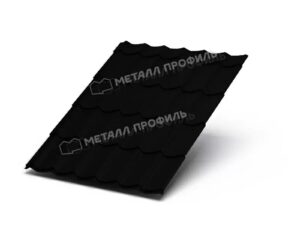 Металлочерепица МП Ламонтерра-XL (VikingMP E-20-9005-0.5)