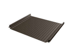 Кликфальц Pro Gofr Grand Line 0,5 Satin Matt с пленкой на замках RR 32 темно-коричневый