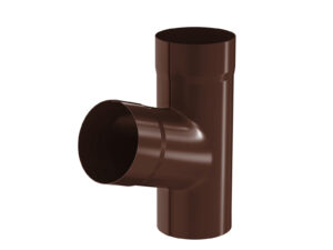 150/100 Aquasystem PURAL Тройник RAL 8017 коричневый
