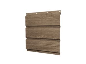 Софит металлический полная перфорация 0,45 Print Elite с пленкой White Wood TwinColor