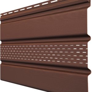 Софит Classic Grand Line частично перфорированный шоколадный (3,0м)