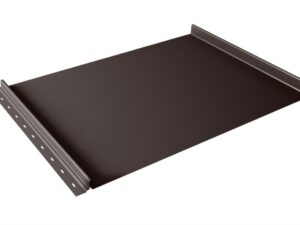 Кликфальц Grand Line 0,45 Drap TX с пленкой на замках RAL 8017 шоколад