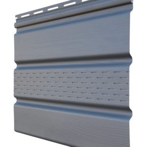 Софит Classic Grand Line частично перфорированный серый графит (3,0м)