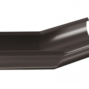125/90 Aquasystem PURAL Matt Угол желоба наружный 135гр RR 32 темно-коричневый