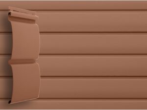 Сайдинг Блок-хаус Grand Line Color Plus темно-бежевый (3,0м)