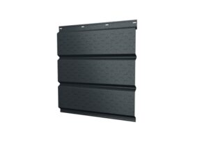 Софит металлический полная перфорация 0,45 Drap TX с пленкой RAL 7016 антрацитово-серый
