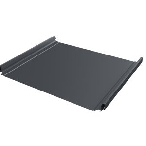Кликфальц Pro Grand Line 0,45 Drap с пленкой на замках RAL 7024 мокрый асфальт