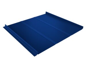 Кликфальц Line Grand Line 0,5 Satin с пленкой на замках RAL 5005 сигнальный синий