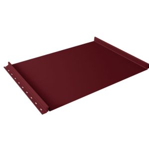 Кликфальц Grand Line 0,5 Satin Matt TX с пленкой на замках RAL 3005 красное вино
