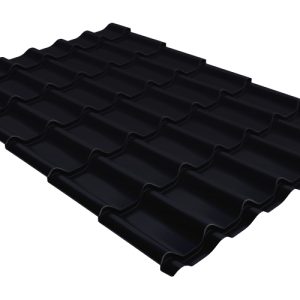Grand Line Металлочерепица классик 0,45 Drap ST RAL 9005 черный