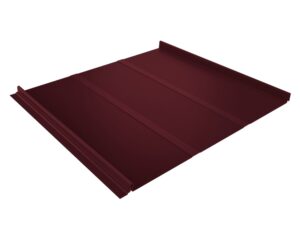 Кликфальц Line Grand Line 0,5 Satin с пленкой на замках RAL 3005 красное вино