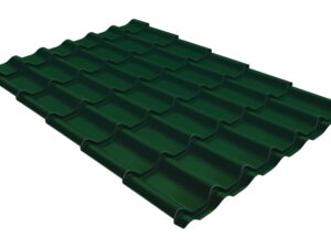 Grand Line Металлочерепица классик 0,5 Satin Matt RAL 6005 зеленый мох