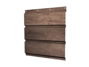 Софит металлический центральная перфорация 0,45 Print Premium с пленкой Almond Wood Fresh