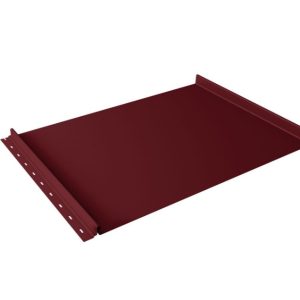 Кликфальц Grand Line 0,45 Drap TX с пленкой на замках RAL 3005 красное вино