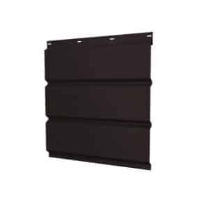 Софит металлический полная перфорация 0,5 Satin Matt TX с пленкой RAL 9005 черный