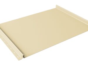 Кликфальц Grand Line 0,45 PE с пленкой на замках RAL 1014 слоновая кость