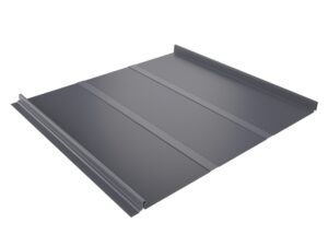 Кликфальц Line Grand Line 0,45 Drap с пленкой на замках RAL 7004 сигнальный серый