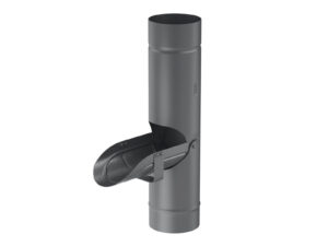 125/90 Aquasystem PURAL Matt Водосборник RR 23 темно-серый