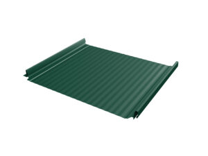 Кликфальц Pro Gofr Grand Line 0,5 Satin с пленкой на замках RAL 6005 зеленый мох
