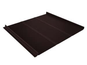 Кликфальц Line Grand Line 0,5 Satin Matt с пленкой на замках RAL 8017 шоколад