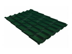 Grand Line Металлочерепица классик 0,45 Drap RAL 6005 зеленый мох