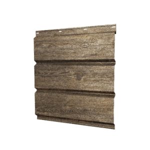 Софит металлический полная перфорация 0,45 Print Elite с пленкой Nordic Wood TwinColor