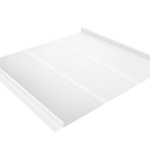 Кликфальц Line Grand Line 0,45 Drap с пленкой на замках RAL 9003 сигнальный белый