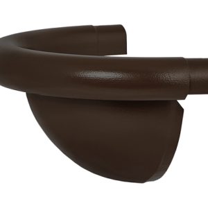 150/100 Aquasystem PURAL Заглушка универсальная полукруглая RR 32 темно-коричневый