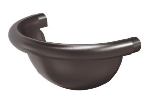 150/100 Aquasystem PURAL Matt Заглушка универсальная полукруглая RR 32 темно-коричневый