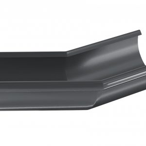 150/100 Aquasystem PURAL Matt Угол желоба наружный 135гр RR 23 темно-серый