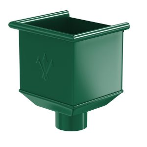 125/90 Aquasystem PURAL Воронка водосборная RAL 6005 зеленый мох