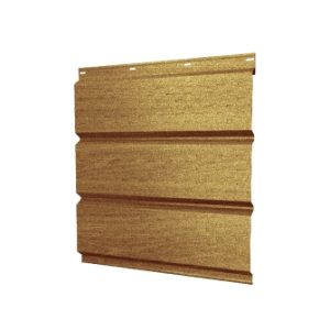 Софит металлический полная перфорация 0,45 Print Elite с пленкой Honey Wood TwinColor