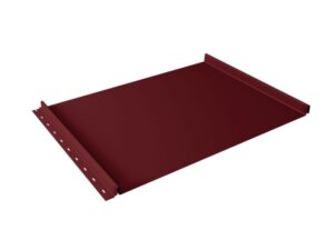Кликфальц Grand Line 0,5 Satin Matt с пленкой на замках RAL 3005 красное вино