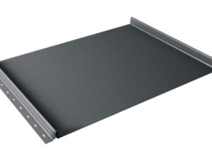 Кликфальц Grand Line 0,45 Drap TX с пленкой на замках RAL 7016 антрацитово-серый