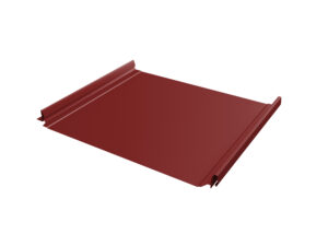 Кликфальц Pro Grand Line 0,5 Satin с пленкой на замках RAL 3011 коричнево-красный