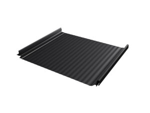 Кликфальц Pro Gofr Grand Line 0,5 Satin Matt с пленкой на замках RAL 9005 черный