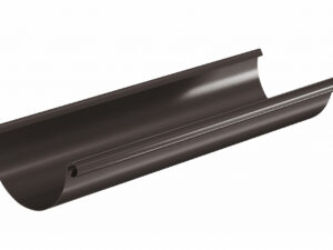 125/90 Aquasystem PURAL Matt Желоб водосточный 4м RR 32 темно-коричневый (под заказ)