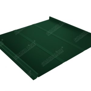 Кликфальц Line Grand Line 0,45 Drap с пленкой на замках RAL 6005 зеленый мох