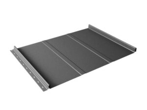 Кликфальц Line Grand Line 0,45 Drap TX с пленкой на замках RAL 7024 мокрый асфальт