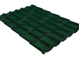 Grand Line Металлочерепица классик 0,45 Drap ST RAL 6005 зеленый мох