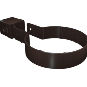 Хомут трубы Kliker ПВХ Grand Line Premium коричневый (RR 32)