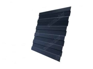 Профнастил С8А 0,5 Satin Мatt RAL 7024 мокрый асфальт